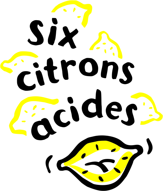 logo_six citrons acides_noir et jaune